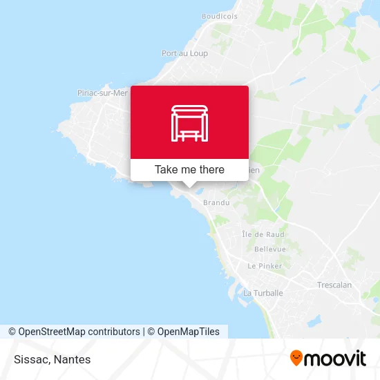 Sissac map