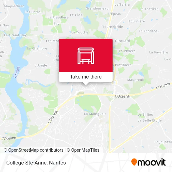 Collège Ste-Anne map