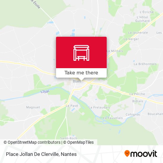 Place Jollan De Clerville map