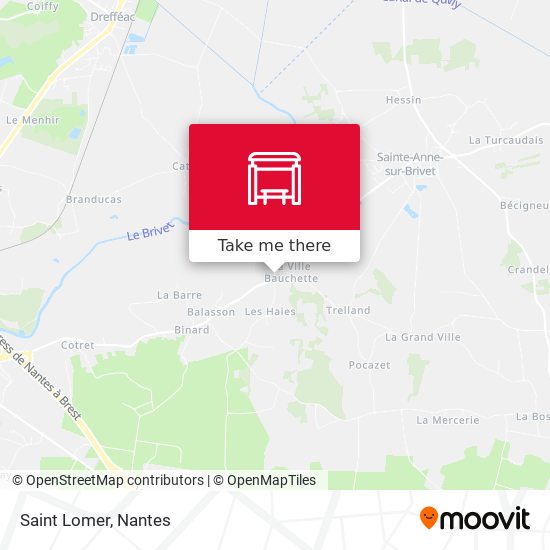 Saint Lomer map