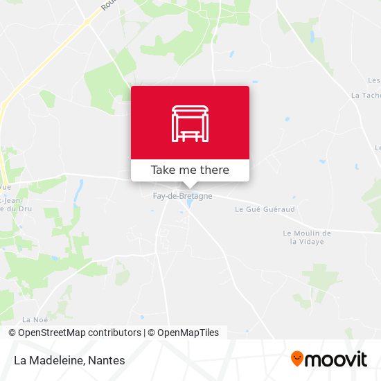 La Madeleine map