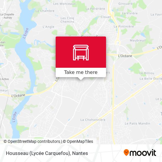 Housseau (Lycée Carquefou) map