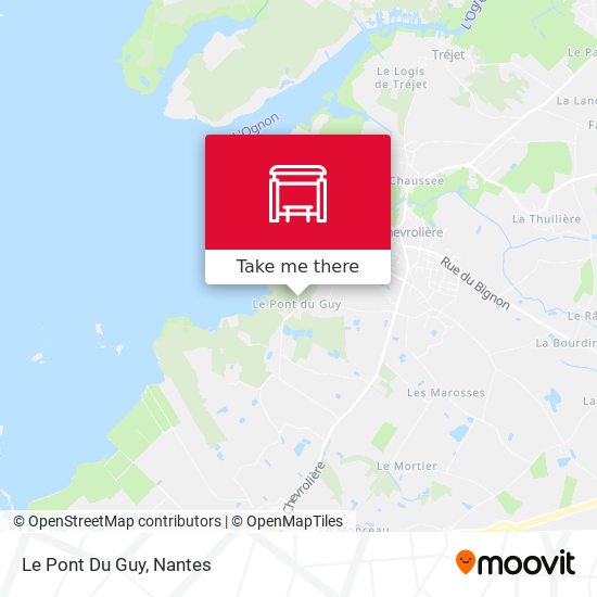 Le Pont Du Guy map