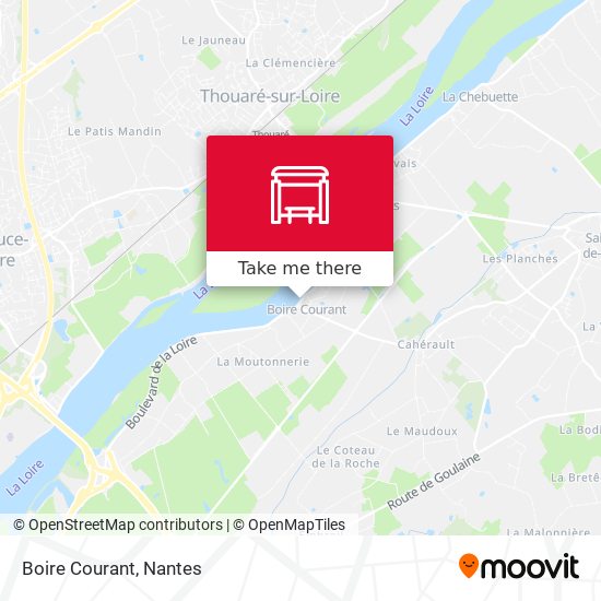 Boire Courant map