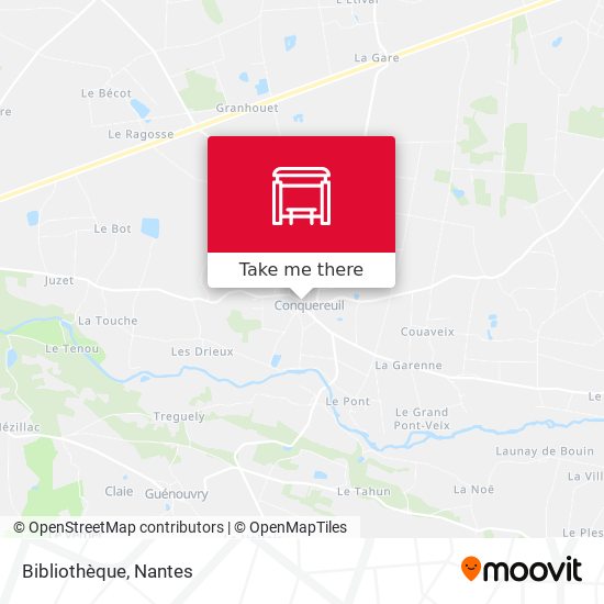 Bibliothèque map