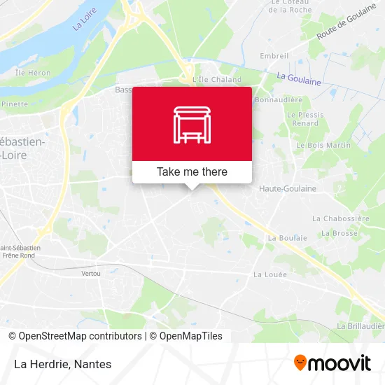 La Herdrie map