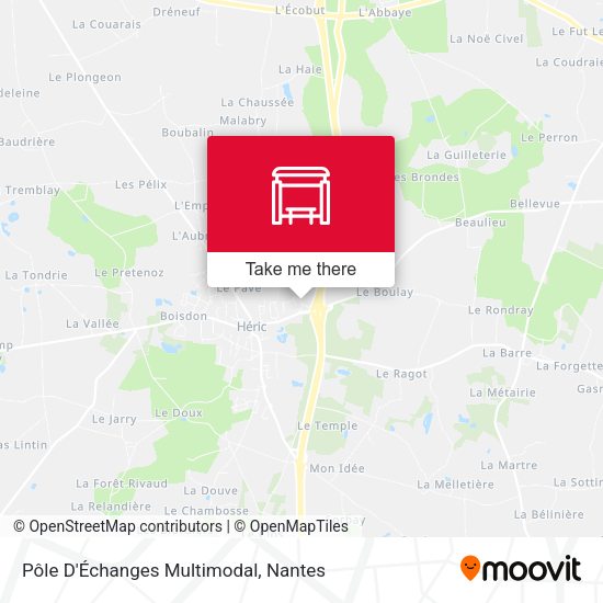 Pôle D'Échanges Multimodal map