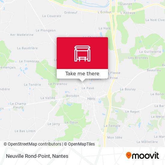 Neuville Rond-Point map