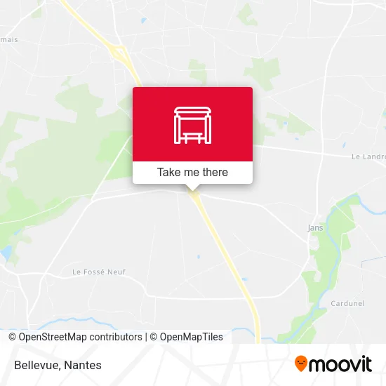 Bellevue map