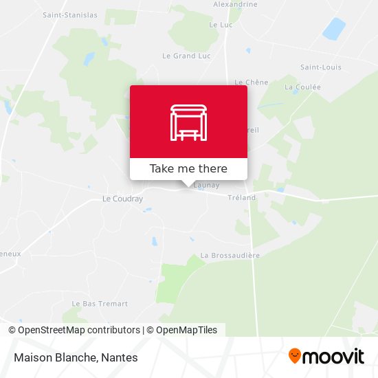 Maison Blanche map