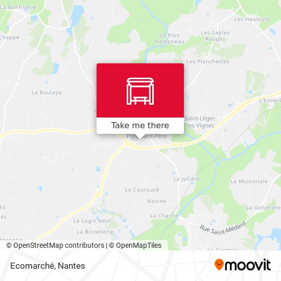 Ecomarché map