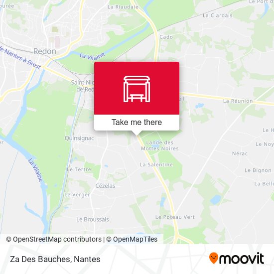 Za Des Bauches map