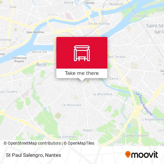 St Paul Salengro map