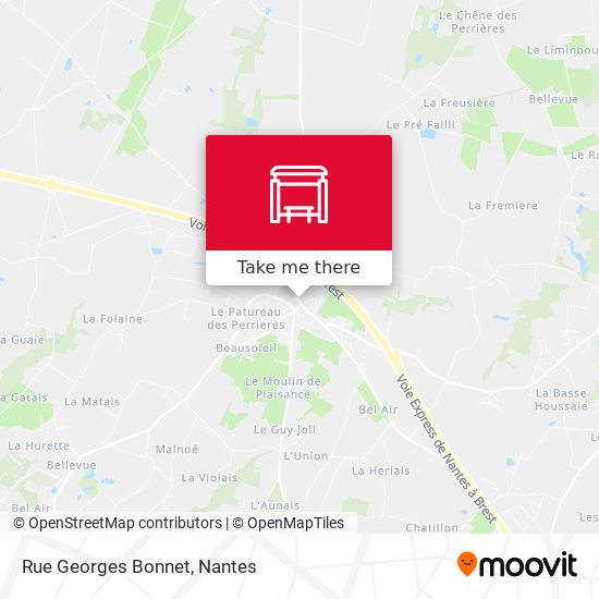 Rue Georges Bonnet map