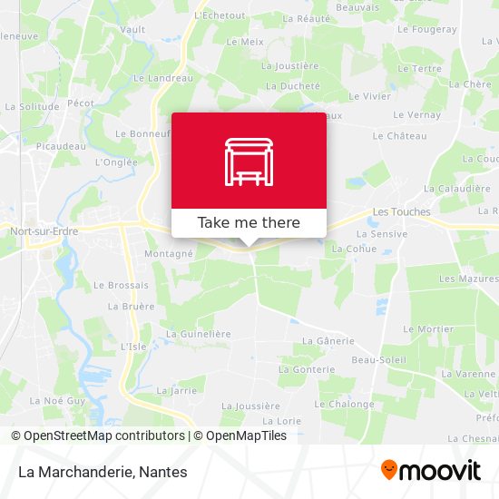 La Marchanderie map