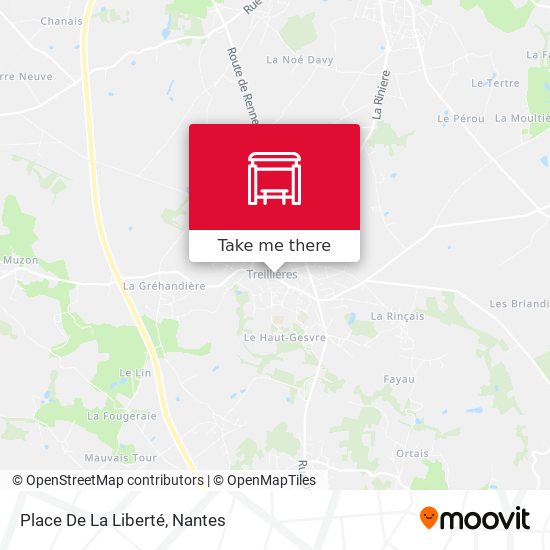 Place De La Liberté map
