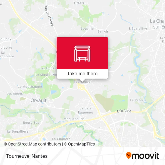 Tourneuve map