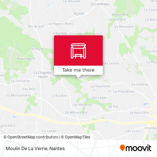 Moulin De La Verrie map