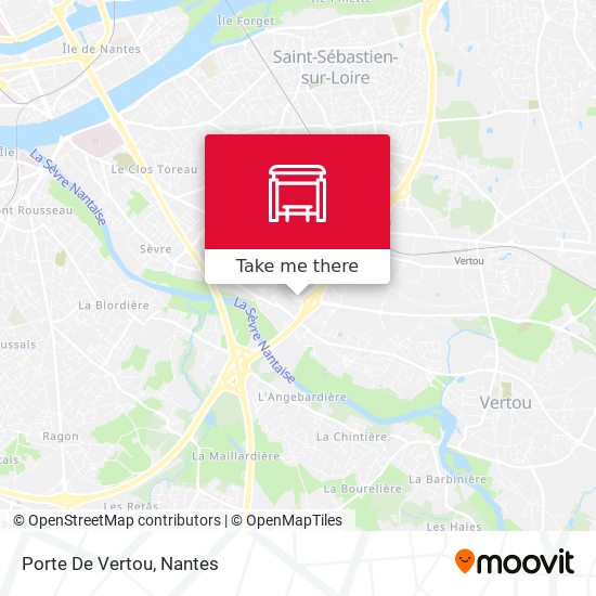 Porte De Vertou map