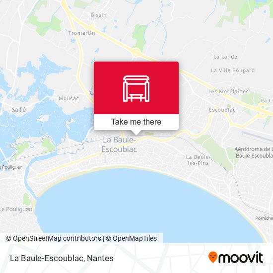 La Baule-Escoublac map