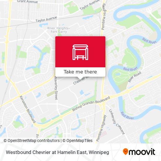 Westbound Chevrier at Hamelin East plan