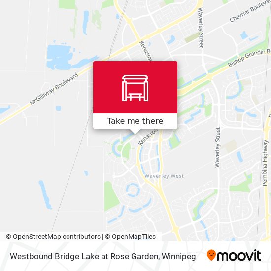 Westbound Bridge Lake at Rose Garden plan