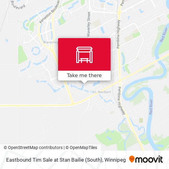 Eastbound Tim Sale at Stan Bailie (South) plan