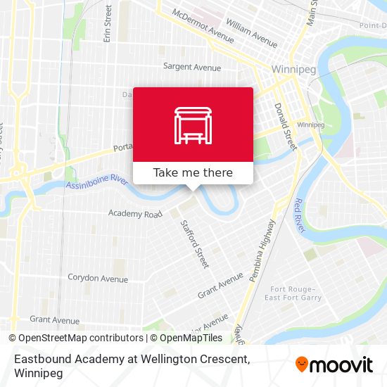 Eastbound Academy at Wellington Crescent map