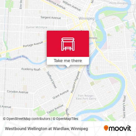 Westbound Wellington at Wardlaw plan