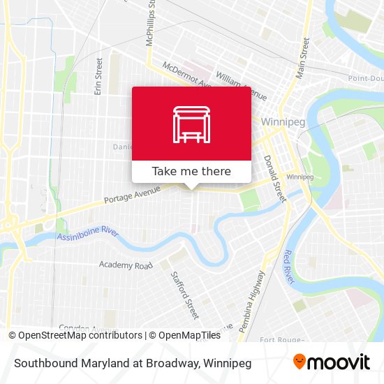 Southbound Maryland at Broadway plan