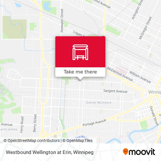 Westbound Wellington at Erin plan