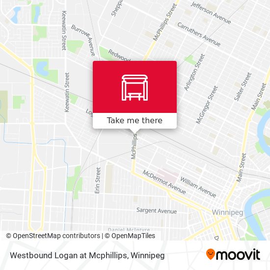 Westbound Logan at Mcphillips plan