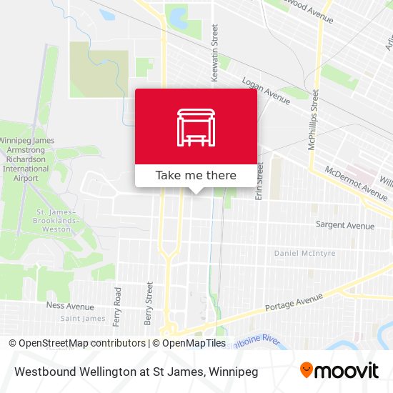 Westbound Wellington at St James plan