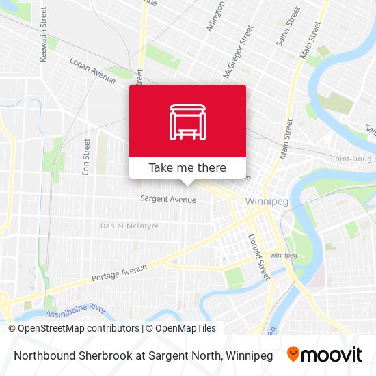 Northbound Sherbrook at Sargent North plan
