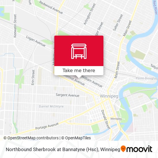 Northbound Sherbrook at Bannatyne (Hsc) plan