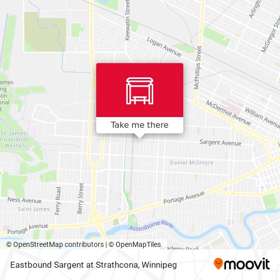 Eastbound Sargent at Strathcona plan