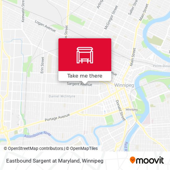 Eastbound Sargent at Maryland plan