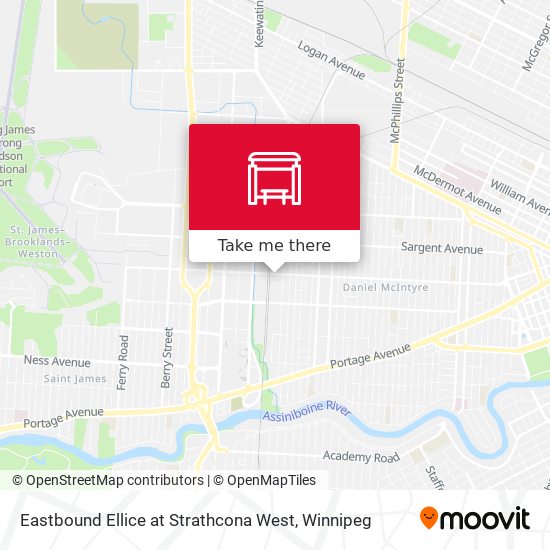 Eastbound Ellice at Strathcona West plan