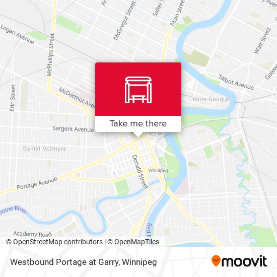 Westbound Portage at Garry plan