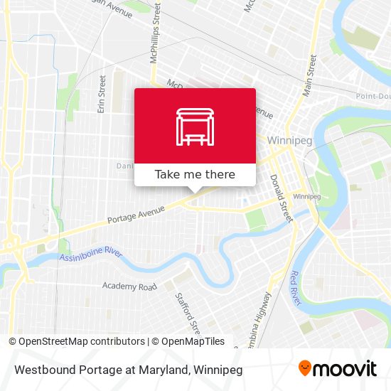 Westbound Portage at Maryland plan