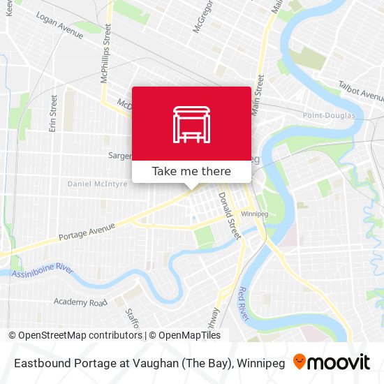 Eastbound Portage at Vaughan (The Bay) plan