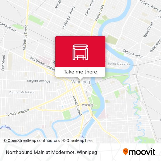 Northbound Main at Mcdermot map