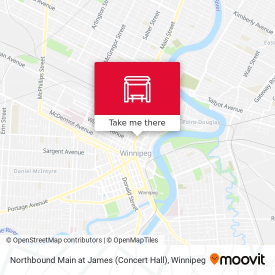 Northbound Main at James (Concert Hall) plan