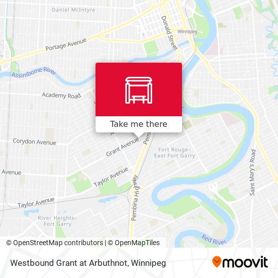 Westbound Grant at Arbuthnot plan