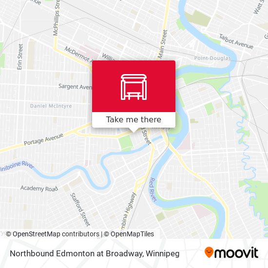 Northbound Edmonton at Broadway plan