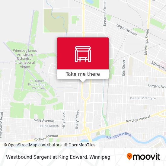 Westbound Sargent at King Edward plan