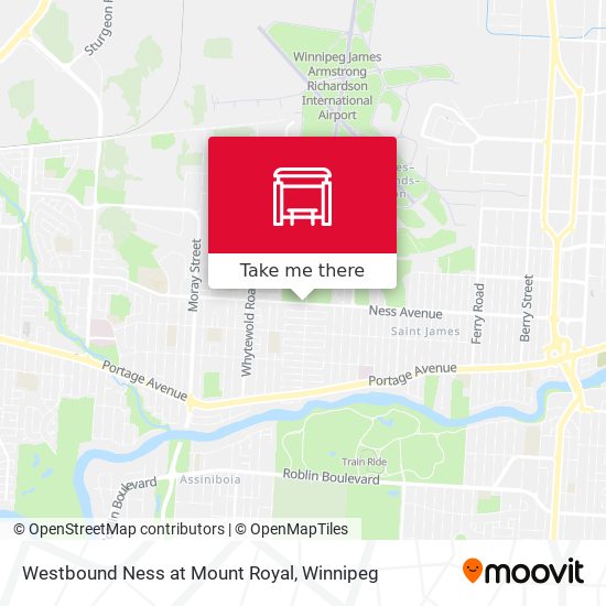 Westbound Ness at Mount Royal plan