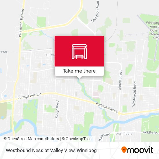 Westbound Ness at Valley View plan