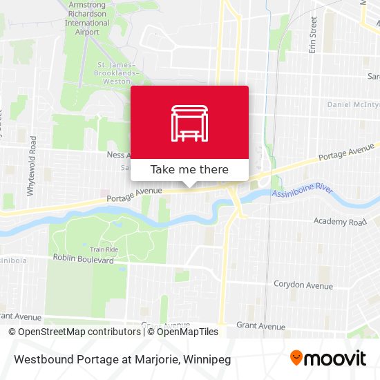 Westbound Portage at Marjorie plan