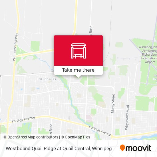 Westbound Quail Ridge at Quail Central map